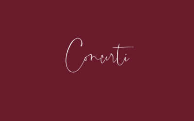 Storico dei concerti più importanti