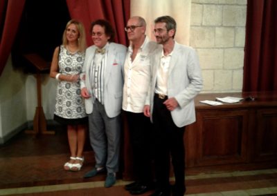 Roberta Ranucci, Philippe Daverio, Giovanni Cardia e Alessandro De Luca